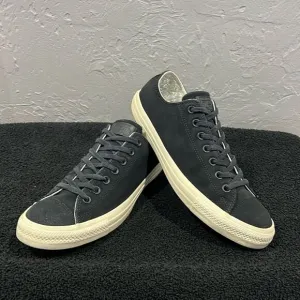 🔥🔥 CONVERSE ALL-STAR CTAS OX Black Nubuck Suede Sneaker Shoes Men Sz 10.5 - EU