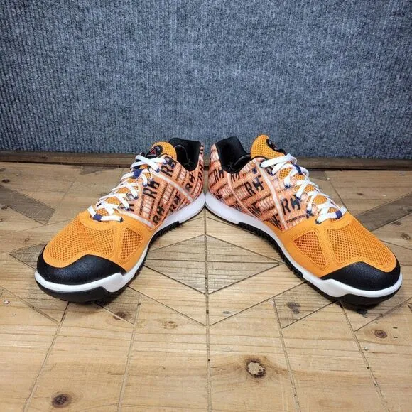 🔥 NEW Reebok Mens 13 V51721 023501 113 Orange Crossfit Low Top Running Shoes