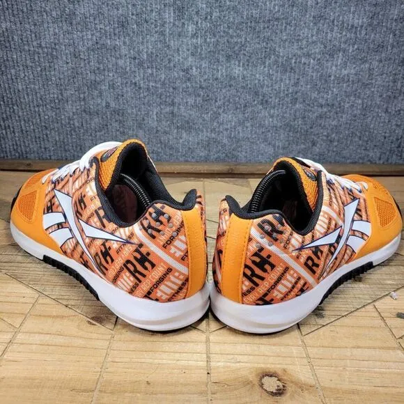 🔥 NEW Reebok Mens 13 V51721 023501 113 Orange Crossfit Low Top Running Shoes