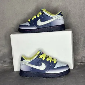 🔥🔥🔥 Nike Dunk Low BT Shoes Little Kids “Halloween” I Am Fearless SIZE: 10.5C🔥🔥🔥
