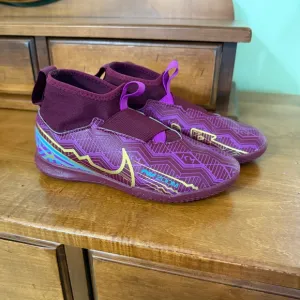 - Nike kids, soccer cleats, Air Zoom Mercurial Superfly 9