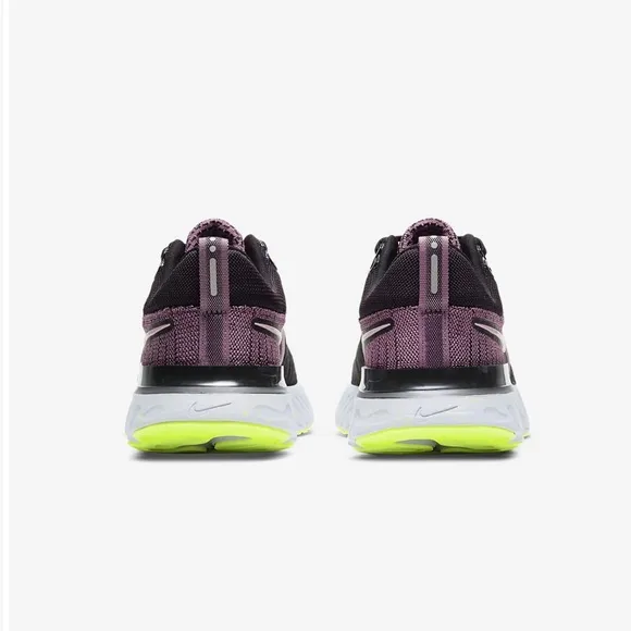 🆕 Nike React Infinity Run Flyknit 2 Women's Road Running Violet black Sh…