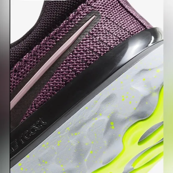 🆕 Nike React Infinity Run Flyknit 2 Women's Road Running Violet black Sh…