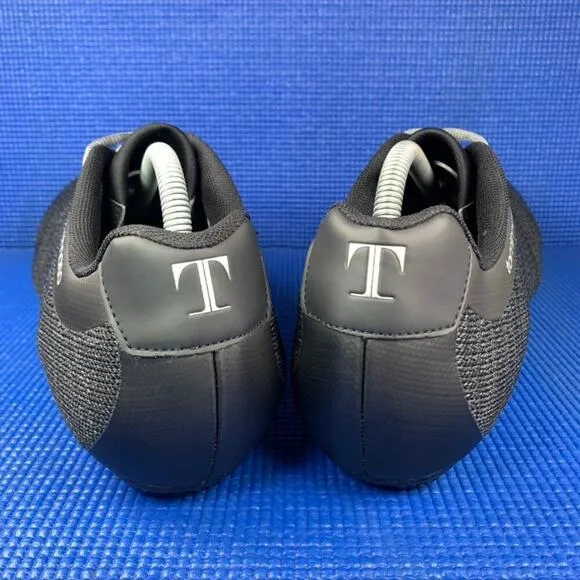 🔴 TOMMASO STRADA ARIA Men`s Size 13 Black Knit Athletic Cycling Shoes