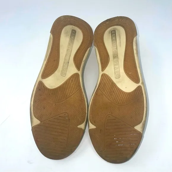 👟 Veronica Beard “Toma” Platform Shoes – Leather &amp; Suede – Gray/Cream/Tan