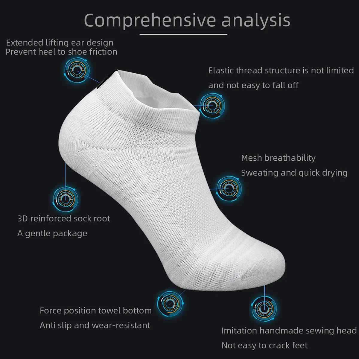 1/3 Pair Men's Cycling