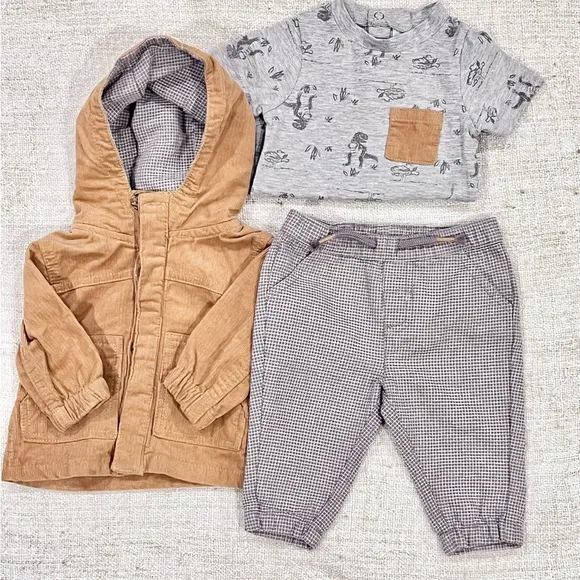 3-6m baby boy clothing, baby sneakers, Itzy ritzy rattle, lovevery rattle socks