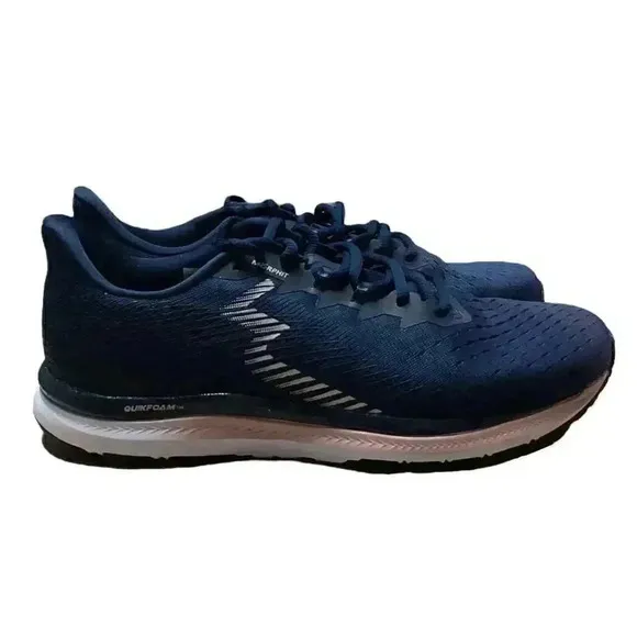 361 Kairos Womens 9.5 Blue Pink Carbon Plated Stability Running Shoes NEW