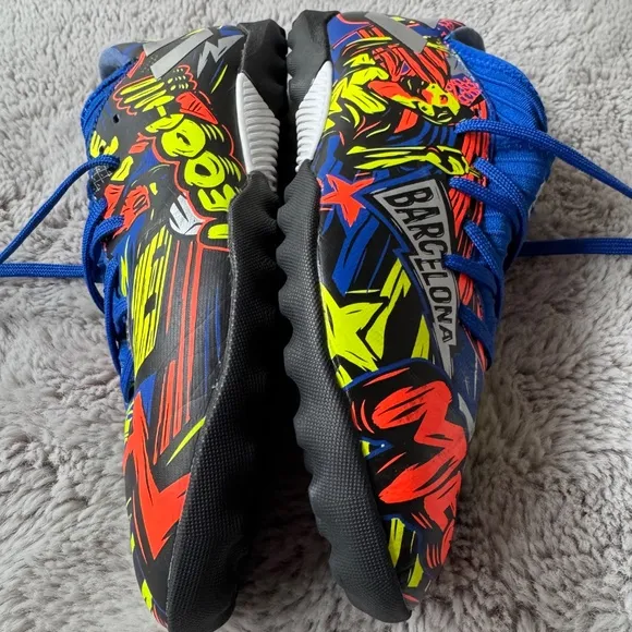 aAdidas Lionel Messi 19.2 Male Boy 5.5 Soccer Graphic Design Turf Soccer Cleats