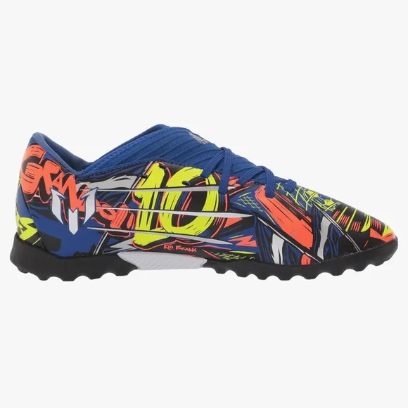 aAdidas Lionel Messi 19.2 Male Boy 5.5 Soccer Graphic Design Turf Soccer Cleats