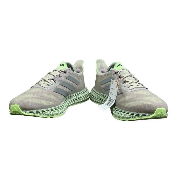 Adidas 4DFWD Putty Grey Silver Green Shoes ID3499 Women's Sizes 6.5 - 10