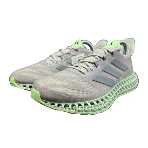 Adidas 4DFWD Putty Grey Silver Green Shoes ID3499 Women's Sizes 6.5 - 10