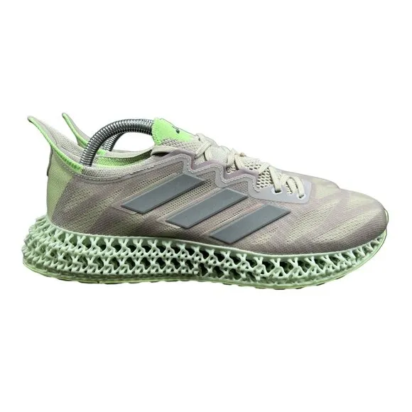 Adidas 4DFWD Putty Grey Silver Green Shoes ID3499 Women's Sizes 6.5 - 10