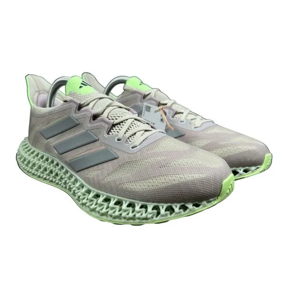 Adidas 4DFWD Putty Grey Silver Green Shoes ID3499 Women's Sizes 6.5 - 10