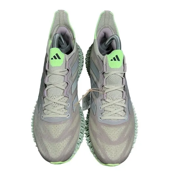 Adidas 4DFWD Putty Grey Silver Green Shoes ID3499 Women's Sizes 6.5 - 10