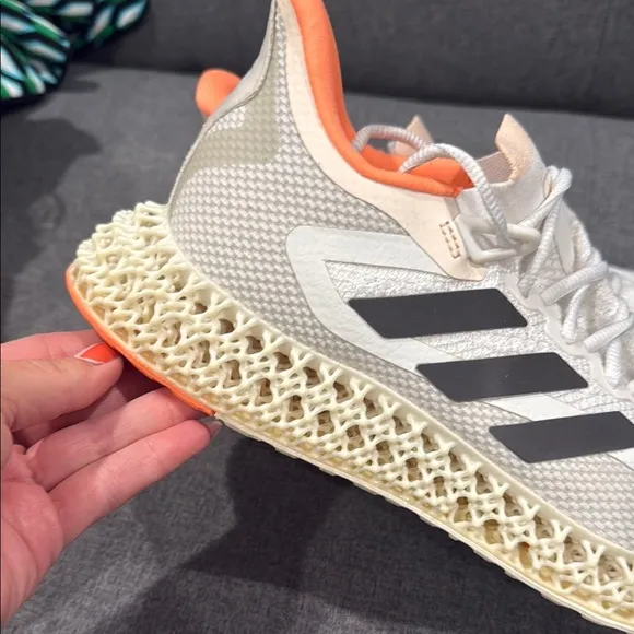 Adidas 4DFWD women’s running Shoes Cloud white/Night Metalic/Bliss Ora