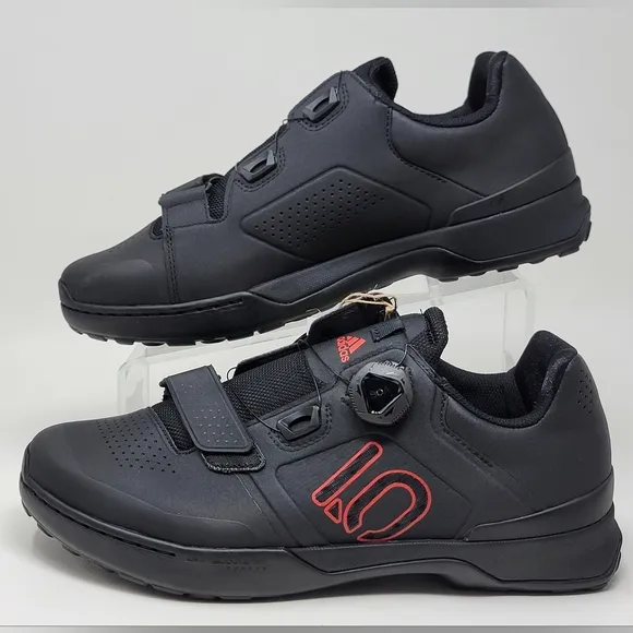 Adidas 5.10 Kestrel Pro Boa Black Red  BC0635 Cycling Bike Shoes Men Sz 6.5 New