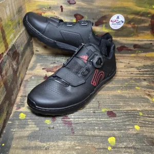 Adidas 5.10 Kestrel Pro Boa Black Red  BC0635 Cycling Bike Shoes Men Sz 8 New