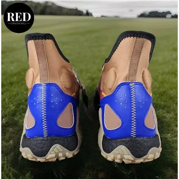 Adidas Adicross Hi Clay Strata/Blue Spikeless Golf Shoes H03662 - Men's Size 12
