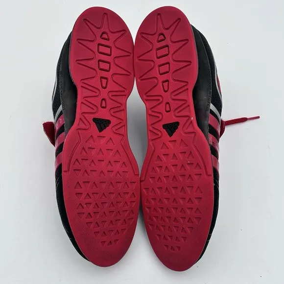 Adidas Adipower Mens Weightlifting Shoes Black Red M21865 Size 8.5