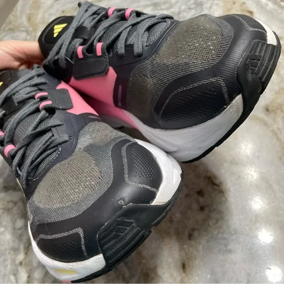 adidas Adistar CS Running  Performance Shoes Greyfive/Almostyellow/Beampink W 11