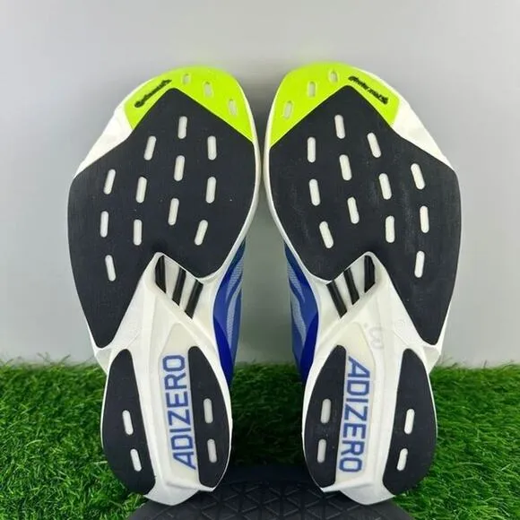 Adidas Adizero Adios Pro 3 Men Size 10.5 Blue High Performance Running Shoes NEW