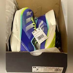 adidas adizero Adios Pro 3 - Women’s 7 - Cobalt Blue - NIB