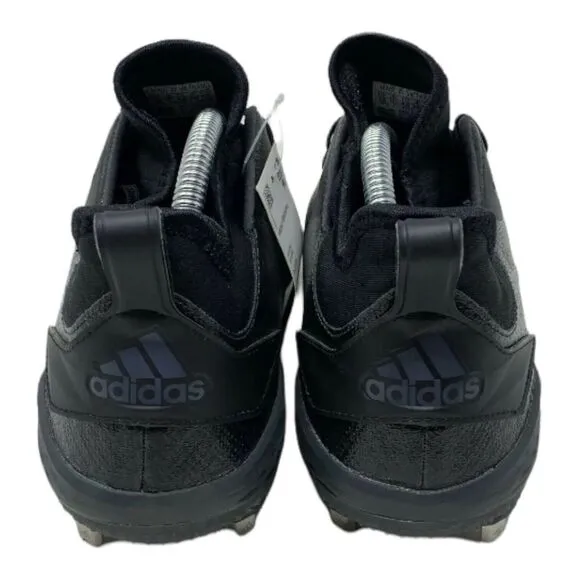 Adidas Adizero Afterburner V Baseball Cleats Men's Size‎ 7.5 Triple Black AQ0085