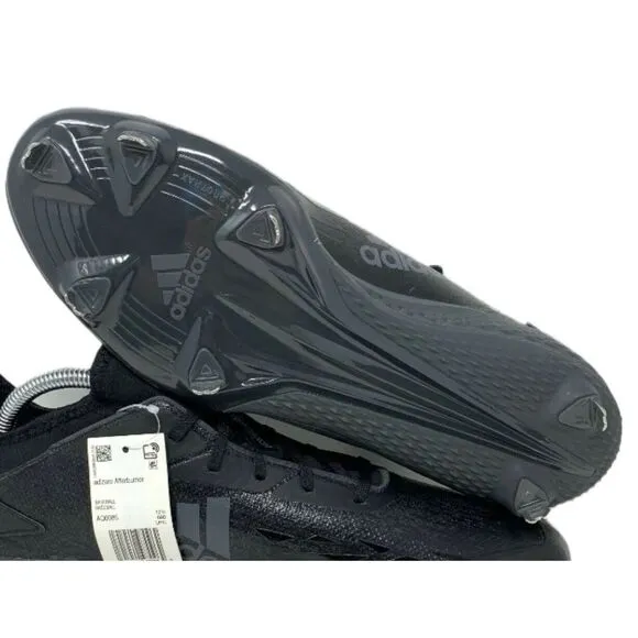 Adidas Adizero Afterburner V Baseball Cleats Men's Size‎ 7.5 Triple Black AQ0085