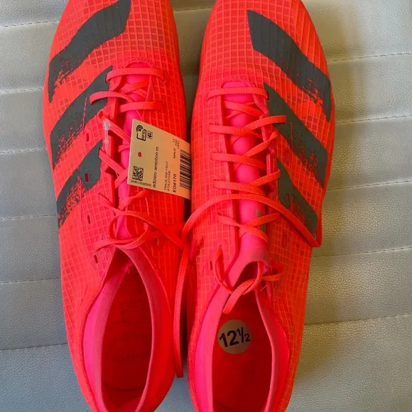 Adidas Adizero Ambition M Sprint Spikes Shoes NEW