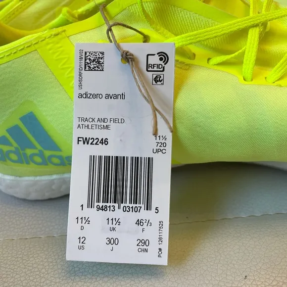 Adidas Adizero Avanti Track Spikes Shoes Running