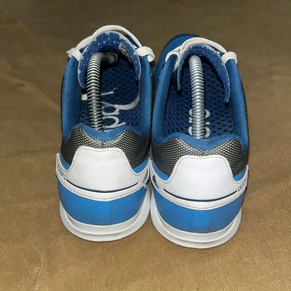 Adidas Adizero Light One Golf Shoes Blue White Cleats Size 10.5 Lace Up Q46944