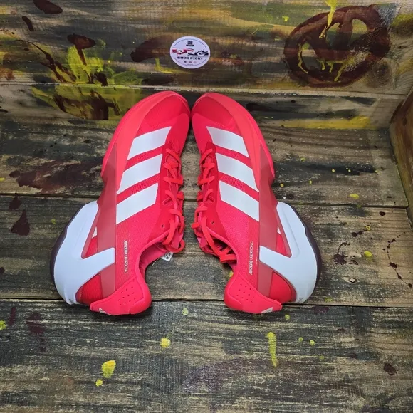 adidas AdiZero Ubersonic 5 Men All Court Tennis Shoes Sz 10.5, 11 IH2555 Red
