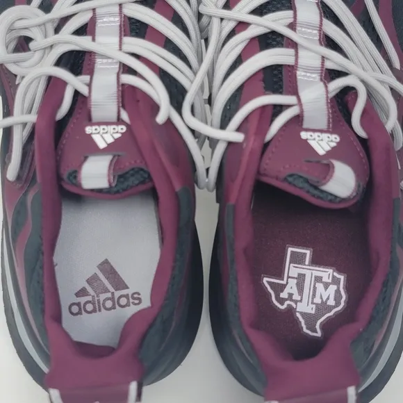 adidas Alphaboost V1 NCAA Pack Texas A&amp;M Sneakers IE1040 Mens Size 14 Shoes NEW