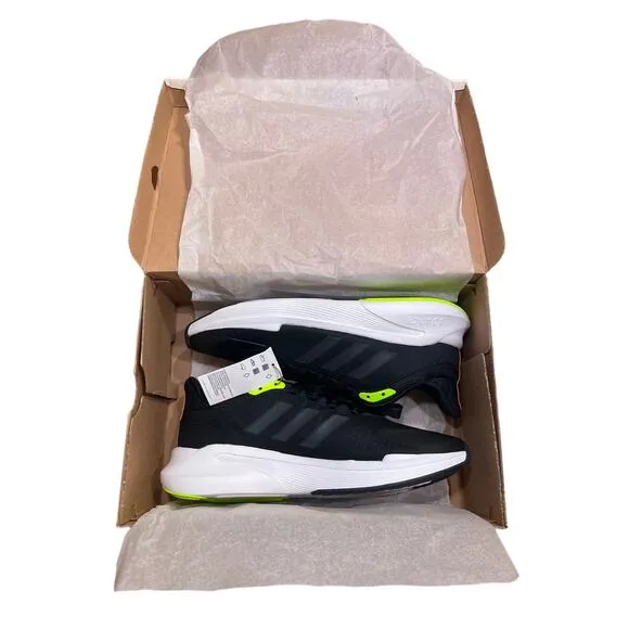 adidas Alphaedge Running Shoes Mens Size 12 IF7294 Core Black/Carbon/Lucid Lemon