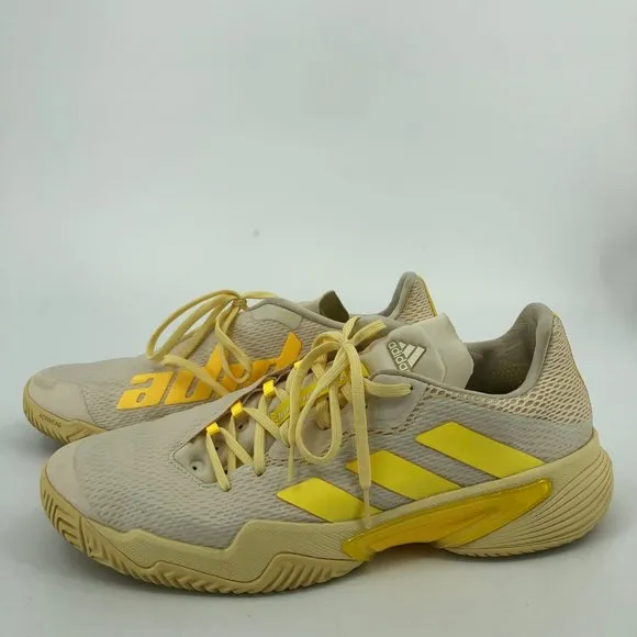 adidas Beige &amp; Yellow Athletic Shoes | Made in Vietnam