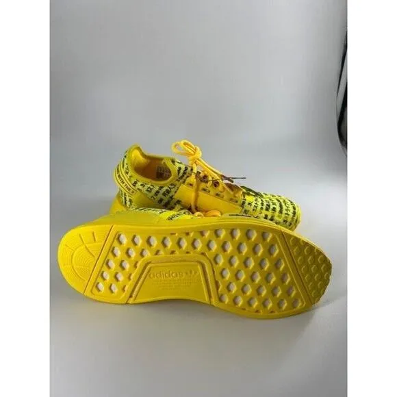adidas Big Kids NMD_R1 V2 Sneakers Size 4 Yellow Japanese Shoes Black GZ6236