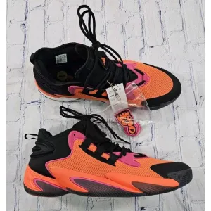 Adidas BYW Select Orange Black Pink Basketball Shoes IG4936 MENS SIZE 18