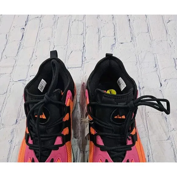 Adidas BYW Select Orange Black Pink Basketball Shoes IG4936 MENS SIZE 18