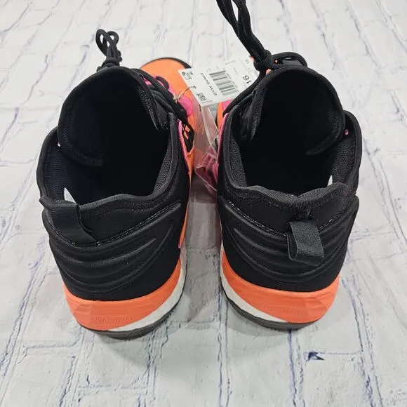 Adidas BYW Select Orange Black Pink Basketball Shoes IG4936 MENS SIZE 18