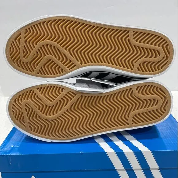 Adidas Campus Vulc J Retro Black White Sz Kids 4.5, Women Sz 6 New Sneakers