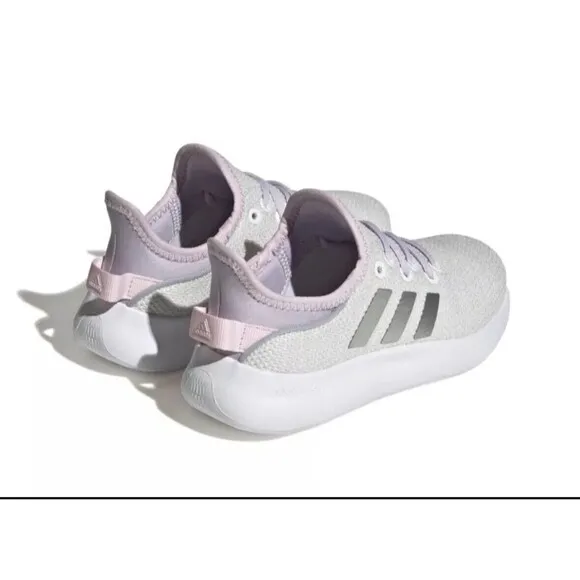 adidas Cloudfoam Pure SPW Running Shoes Kids Size US 6 Cloud White New In Box