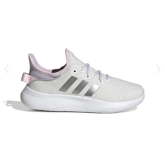 adidas Cloudfoam Pure SPW Running Shoes Kids Size US 6 Cloud White New In Box