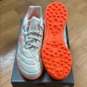 adidas Copa Pure 3 Firm Ground Soccer Cleats White and Orange 4.5