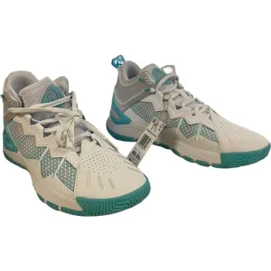 Adidas D Rose Son of Chi Christmas Basketball Shoes White Aqua