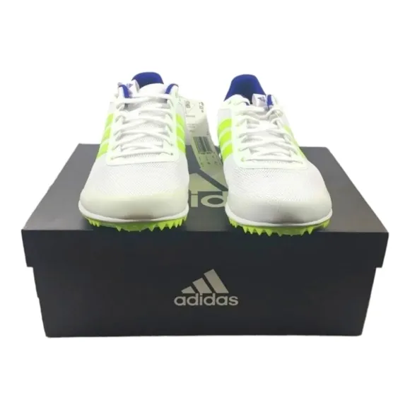 Adidas Distance Star‎ Track Shoes White Lime