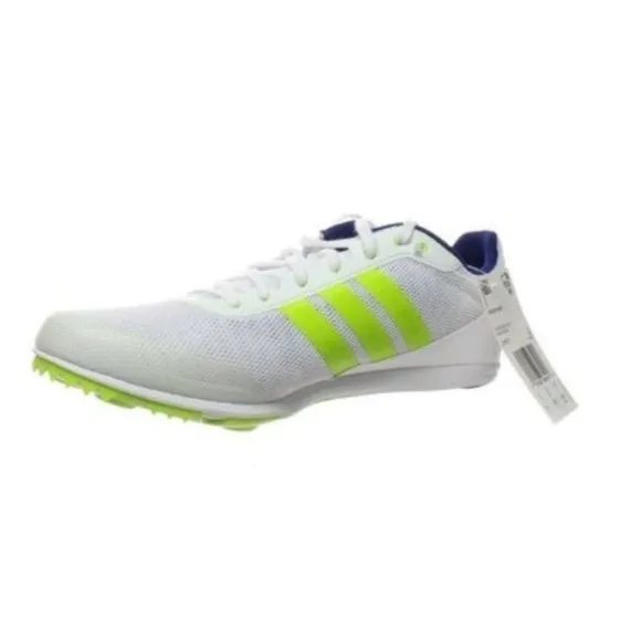 Adidas Distance Star‎ Track Shoes White Lime