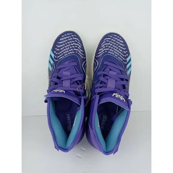 ADIDAS D.O.N ISSUE #4 BASKETBALL SHOES Purple Rush HR0710 Size M12 W13 New