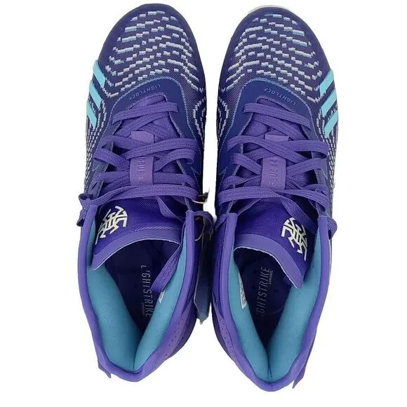 ADIDAS D.O.N ISSUE #4 BASKETBALL SHOES Purple Rush HR0710 Size M12 W13 New