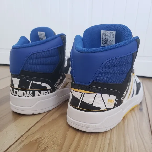 Adidas Entrap Mid Golden State Warriors Blue Yellow Basketball Shoes size Men 8